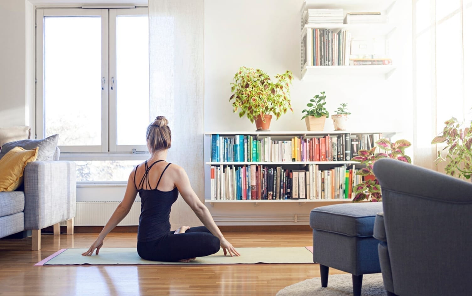 yoga online durante la pandemia y en familia